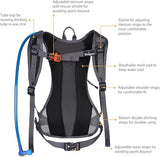 Unigear Hydration Pack Backpack with 70 oz 2L Water Bladder for Running, Hiking, Cycling, Climbing, Camping, Biking (Black)