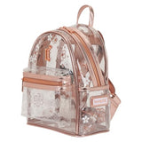Loungefly Clear Floral Mini Backpack