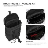 Mardingtop 60L Hiking Backpack+ Molle Tactical Utility Pouch