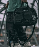 MFCT Men's Messenger Crossbody Bag Black
