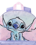 Disney Lilo & Stitch Girls Purple Pink Backpack Rucksack Adjustable Straps Durable Polyester School Bag Kids Sports Luggage