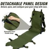 MT Modular ALICE Pack Frame System with Laser-Cut MOLLE Panel, Lightweight Heavy-Duty Frame for Load Carrying