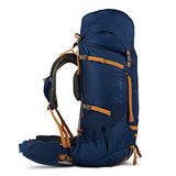 Kelty Glendale 65L – 105L Multi-day Backpacking Thru Hiking Pack, Adjustable Suspension, Customized Fit (Pageant Blue, 105L)