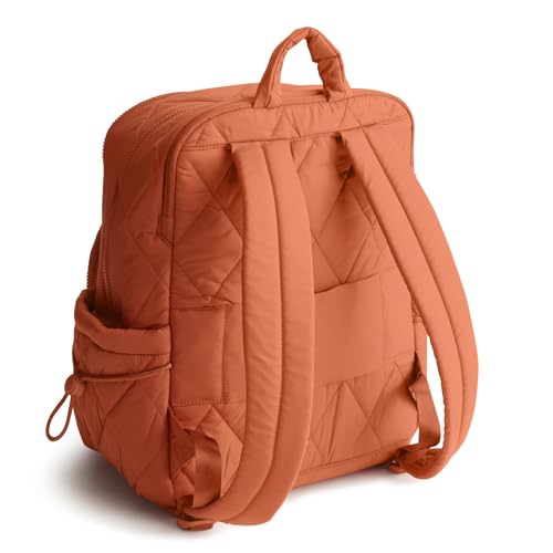 Vera Bradley Women's Featherweight Large Bancroft Backpack, Potter's Clay, One Size