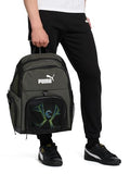 PUMA Pitch Ball Backpack with Front Mesh Ball Compartment & Ventilated Shoe Pocket, Black, One Size