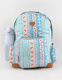 Billabong Home Abroad Womens Backpack, Blue Combo