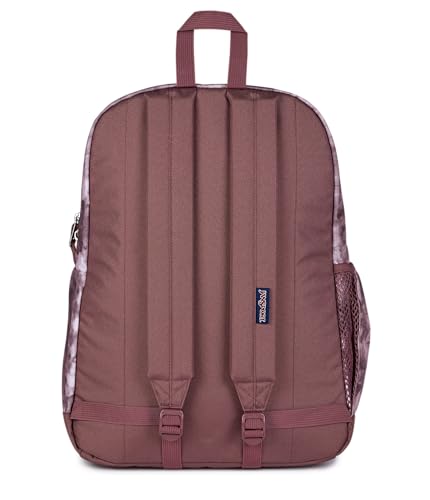 JanSport Cross Town Plus Backpack - Large Main Compartment, Side Water Bottle Pocket, 15-Inch Padded Laptop Sleeve - Ice Dye