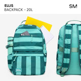 Simple Modern Ellis Backpack for School | Medium 20L Elementary Middle and High School Bookbag for Kids and Teens | Girls and Boys | 80s Mix