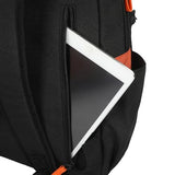 Bioworld Dragon Ball Z Goku Symbols Black 17.5” Adult Commuter Backpack