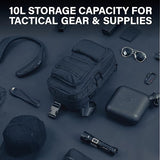 Rothco Tactical Traveler Crossbody Bag – Rugged Outdoor Travel Backpack for EDC Gear