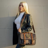 Harry Potter Pride-Tale Backpack, Brown, One Size, Satchel Bag 35.5x27cm