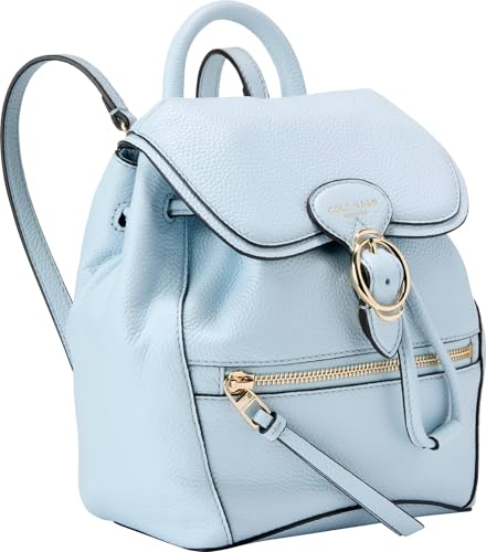 Cole Haan Women's Alexandria Flap Small Backpack, Ballad Blue