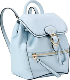 Cole Haan Women's Alexandria Flap Small Backpack, Ballad Blue