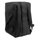 Rothco Tactical Canvas Cargo Bag Large Size Backpack Black