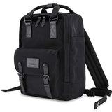 Himawari Backpack Laptop Backpack College Backpack School Bag 14.9 inch Travel Backpack for Women and Men,Fits 13-inch Laptop (Noble Black)