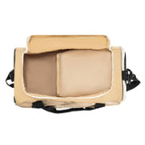 PUMA unisex adult Evercat Accelerator Duffel Bags, Tan/Gold, One-Size US