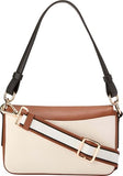 Cole Haan Women's Grand Series Mini Shoulder Bag, Black/White/British Tan