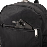 Securtex Anti-Theft Getaway Backpack - 9.4"x13"x5" Travel Safe Bag w/Locking Zippers, Slash-Resistant, RFID