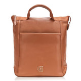 Cole Haan Womens Grand Ambition Small Convertible Luxe Backpack, New British Tan