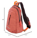 Eddie Bauer Stowaway Packable Sling Bag | Travel | Outdoor | Lightweight | Compact | Ripstop Nylon, Maroon-10L