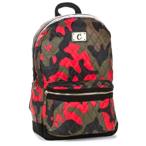 Quilted Backpack with Gold Trim by Cookies Clothing