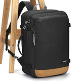 Pacsafe GO Anti Theft 34L Carry-on Backpack, Jet Black