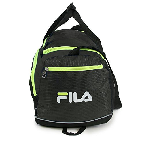 Fila Advantage 19" Sport Duffel Bag, Black/Lime, One Size