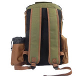 Disc Golf Bag, Durable Disc Golf Backpack Holds 22+ Discs, Large Capacity with Multiple Storage Pockets