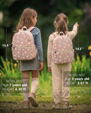 suwarble Corduroy Toddler Backpack for Girls Boys 2-6, Preschool Kindergarten Backpack - Cute Kids Backpacks for Boys Girls 14" H