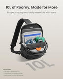 tomtoc T30 Sling Backpack Crossbody Bag for Men Women
