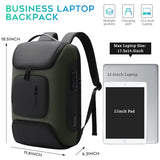 BANGE Business Backpack with USB Charging Port, Anti Theft Laptop Backpacks Fit for 15.6 INCH,Men Travel Backpack with Water Bottle Holder for Men and Women