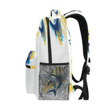 FUQIUMI Fish Backpack for School Lightweight Backpack for Boys Girls Schoolbag Bookbag for Kids, A01E18010