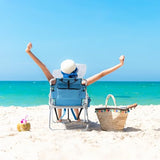 Outvita Backpack Beach Chair, 5 Level Adjustable Positions with Bag High