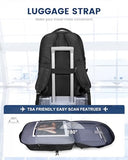 LOVEVOOK Large Laptop Backpack for Men,17.3Inch Heavy Duty Travel Backpack
