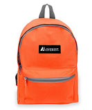 Everest Basic Backpack Backpack, Tangerine