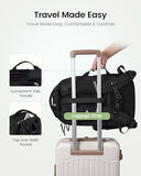 LOVEVOOK Everyday Laptop Backpack for Women & Men With Giant Tumbler Holder,15.6 Inch Classic Travel Work College Teacher Carry on Backpack Purse,Waterproof Computer laptop Bag Hiking Backpack,Black