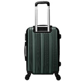 World Traveler Kemyer Quest 29-Inch Hardside Lightweight Expandable Spinner Suitcase Luggage - British Green