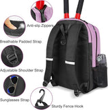 Ytonet Tennis Bag Tennis Backpack for Women Men 2 Rackets with Insulated Pocket Ventilated Shoe Compartment