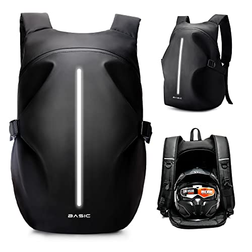 Motorcycle Backpack, Motorcycle Backpacks for Men and women, Waterproof Motorcycle Backpack, Helmet Bag Bookbag for riding, Outing
