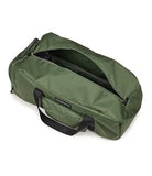 JanSport Weekender Large Duffel - Travel or Gym Bag, Durable Weekender with Front Utility Pocket & Side Grab Handles - Cargo Green