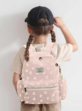 atgark Corduroy Toddler Backpack for Boys 2-5: Preschool Backpacks for Girls - 13.5" H Fit Folder