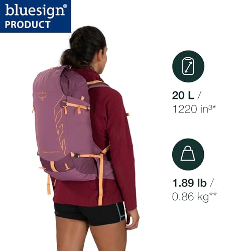 Osprey Tempest Velocity 20L Women's Hiking Backpack - Running, Biking, Multi-Sport Pack, Wander Yellow, Medium/Large | Osprey Backpacks