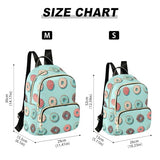 Doughnuts Backpack Purse For Women Lightweight Travel Shoulder Bag Daily Mini Backpack