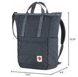 Fjällräven High Coast Totepack - Water-Resistant Fabric, Convertible Carry, Lightweight Design - Travel, Navy