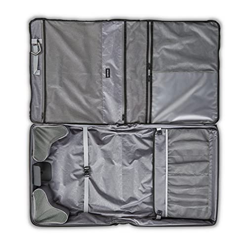 Samsonite Ascella 3.0 Softside Expandable Luggage with Spinner Wheels, 2W Garment Bag, Black