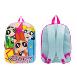 Fast Forward Powerpuff Girls Kids Backpack - School Backpack for Girls