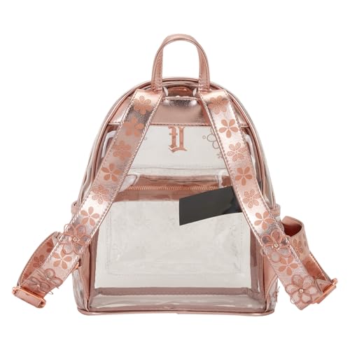 Loungefly Clear Floral Mini Backpack
