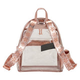 Loungefly Clear Floral Mini Backpack