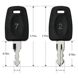 Luggage Keys 002 007 Replacement for Bag Suitcase Luggage Lock