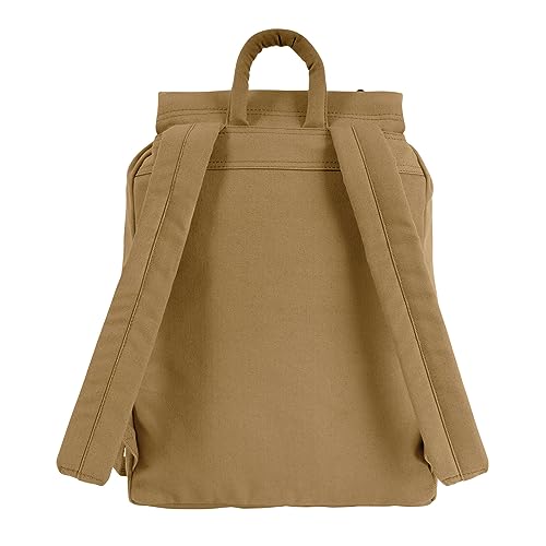 Rothco Canvas Daypack – Heavy-Duty Cotton Canvas Backpack for Hiking, Camping, Traveling, and Daily Use – 34L Capacity, Coyote Brown